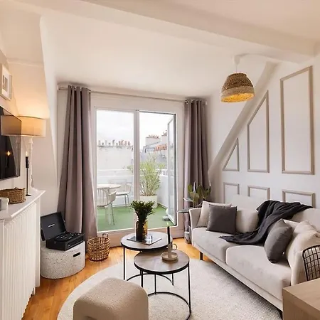 Amalfi - Et Terrace A Auteuil شقة