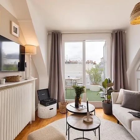 Amalfi - Et Terrace A Auteuil Apartman Párizs