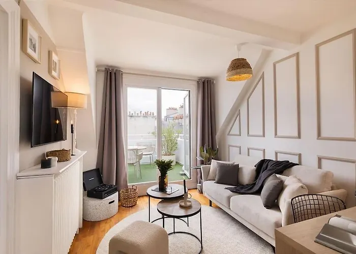 Amalfi - Et Terrace A Auteuil شقة