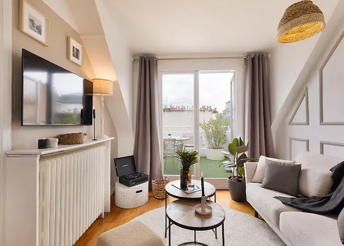 Amalfi - Et Terrace A Auteuil شقة باريس